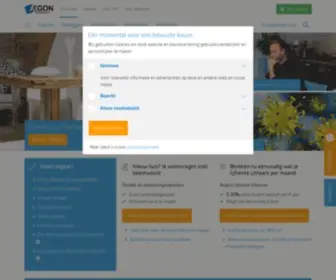 Aegon.nl(Particulier) Screenshot