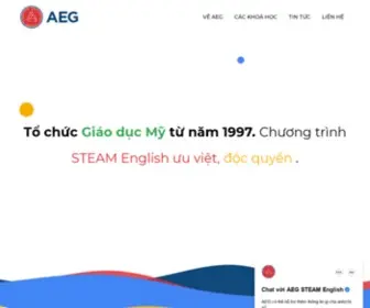AegVietnam.edu.vn(Trang ch) Screenshot