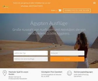 Aegypten-Ausfluege.de(Tagesausflüge) Screenshot