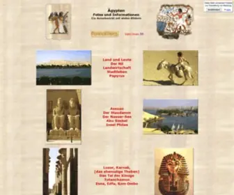 Aegypten-Fotos.de(Ägypten) Screenshot