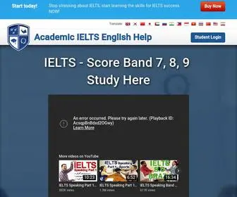 Aehelp.com(IELTS Academic) Screenshot