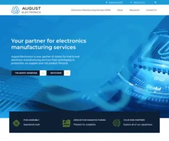 Aeicm.com(August Electronics) Screenshot