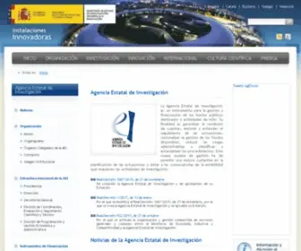 Aei.gob.es(Inicio) Screenshot