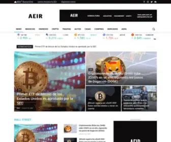 Aeir.com.ar(Actualidad, negocios, autos, propiedades, trading, criptomonedas, viajes, y mas) Screenshot