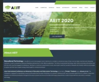 Aeit.net(AEIT 2021) Screenshot