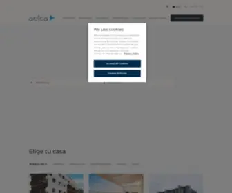 Aelca.es(Promotora inmobiliaria) Screenshot