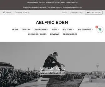 Aelfriceden.com(Aelfric Eden) Screenshot