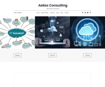 Aeliascs.com(Aelias Consulting) Screenshot