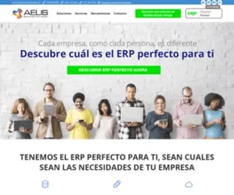 Aelis.es(Software de gestión ERP para empresas) Screenshot