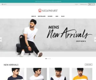 Aelomart.com(Online shopping) Screenshot