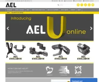 Aelseating.com(CRT Wheelchair Positioning Accessories and Seating) Screenshot