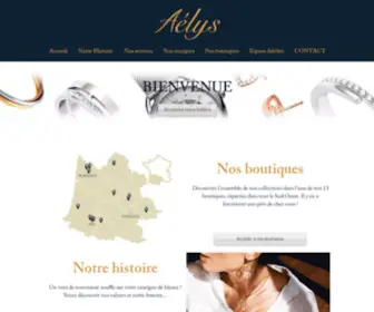 Aelys.fr(Bijouterie en ligne Montre & Bijoux) Screenshot