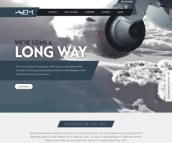 Aemaviation.com(AEM Aviation) Screenshot