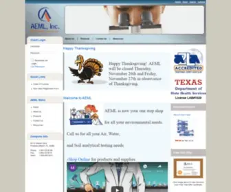 Aemlinc.com(AEML Laboratories) Screenshot