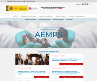 Aemps.es(Agencia) Screenshot