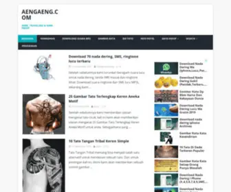 Aengaeng.com(Aengaeng) Screenshot