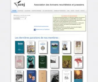 Aenj.ch(Page d'accueil AENJ) Screenshot