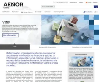 Aenor.es(Confianza en la marca m) Screenshot