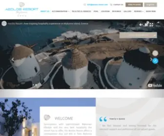 Aeolos-Hotel.com(Aeolos Resort) Screenshot