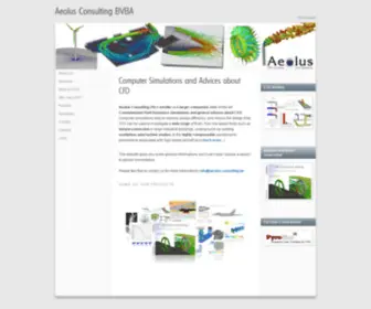 Aeolus-Consulting.be(Aeolus Consulting BVBA) Screenshot