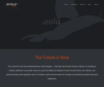 Aeolusbot.com(Aeolus Robotics) Screenshot