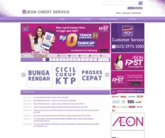 Aeon.co.id(AEON INDONESIA) Screenshot