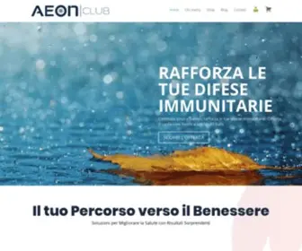 Aeonclub.com(Integratori alimentari) Screenshot