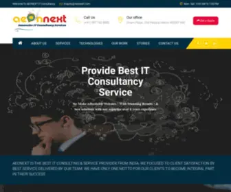 Aeonext.com(Web Design) Screenshot