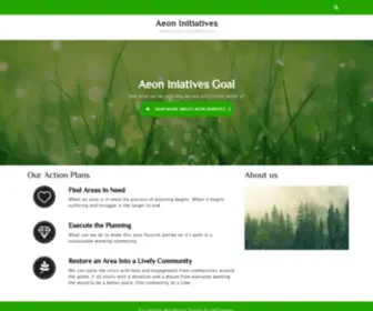 Aeoninitiatives.org(Aeon Initiatives) Screenshot