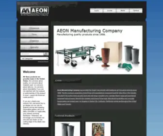 Aeonmfg.com(Aeon Manufacturing) Screenshot