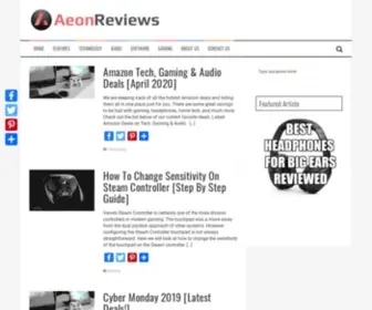 Aeonreviews.com(Aeon Reviews) Screenshot