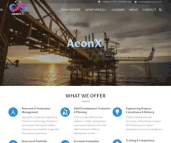 Aeonxgroup.com(AeonX Limited) Screenshot