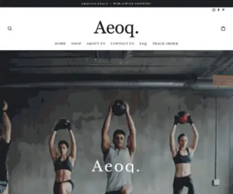 AeoqStore.com(Aeoq) Screenshot