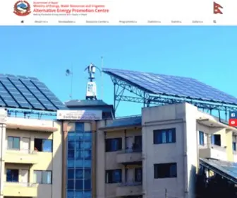 Aepc.gov.np(Alternative Energy Promotion Centre) Screenshot