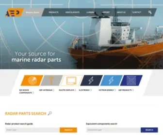 Aepmarineparts.com(AEP Marine Parts) Screenshot