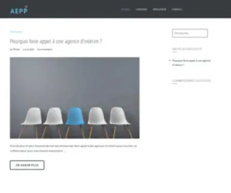 Aepp.fr(Le Portail de l'Emploi) Screenshot