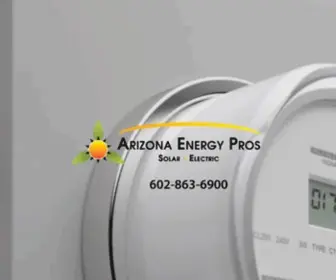 Aepros.com(Arizona Energy Pros) Screenshot