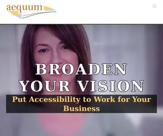 AequumGlobalaccess.com(Aequum Global Access) Screenshot