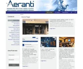 Aeranti.it(Home Page) Screenshot