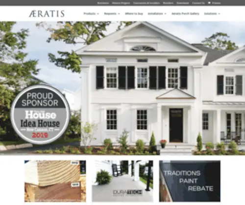 Aeratis.com(AERATIS PORCH FLOORING) Screenshot