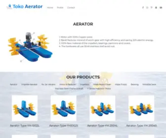 Aeratorkincirtambak.com(Toko Aerator Tambak) Screenshot