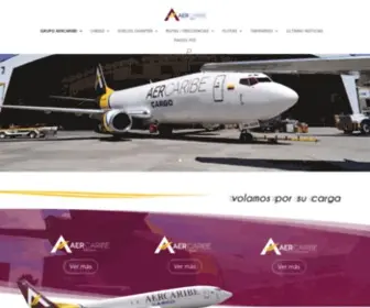 Aercaribe.com(Aerolínea de Carga) Screenshot