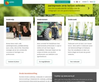 Aeres.nl(Aeres) Screenshot