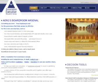 Aerg.org(Association Executive Resources Group) Screenshot