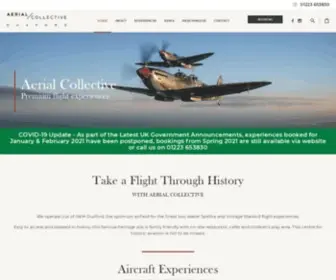 Aerialcollective.co.uk(Spitfire Flights Duxford) Screenshot