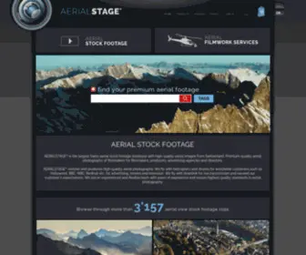 Aerialstage.com(Schweizer Berge) Screenshot