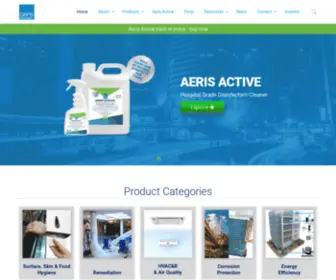 Aeris.com.au(Aeris Environmental) Screenshot