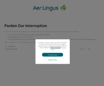 Aerlingus.com(Aer Lingus) Screenshot