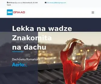 Aerlox-Braas.pl(BMI Braas) Screenshot