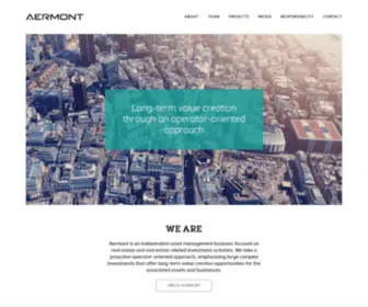 Aermont.com(An independent asset management business) Screenshot